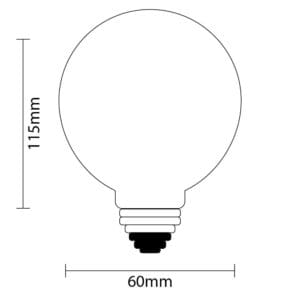 A19 Fancy Festoon Light Globe Specifications
