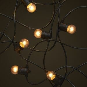 Party Festoon Lighting - 15W Small Clear Light Globes