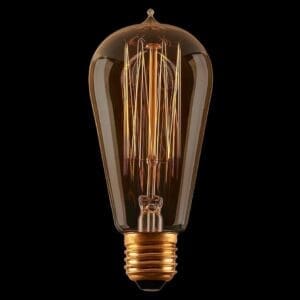 25W Teardrop Festoon Edison Globe
