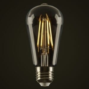 4W Teardrop LED Edison Globe