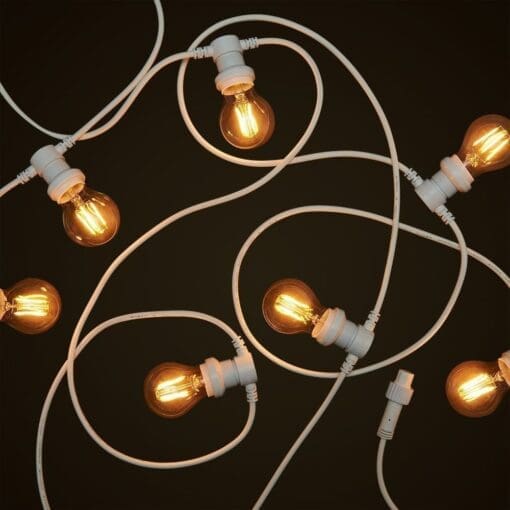 Commercial Festoon String Lighting System Outdoor Festoon Lights