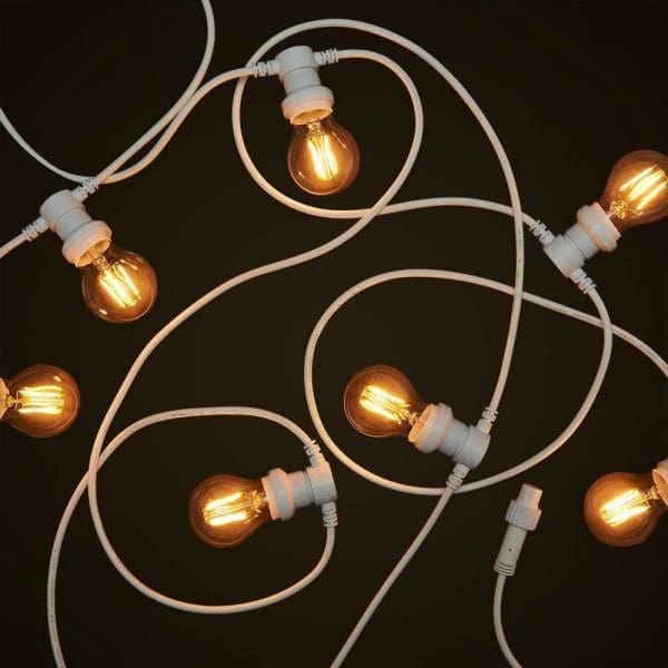 Commercial Festoon String Lighting System Outdoor Festoon Lights