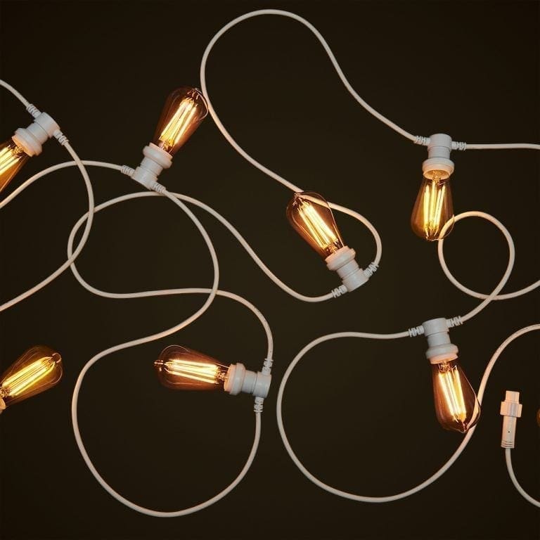 Commercial Festoon String Lighting System Outdoor Festoon Lights