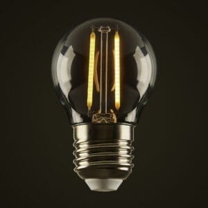 2W G45 LED Festoon Globe