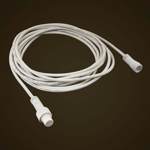 White 5M Extension Cord - Standard Commercial