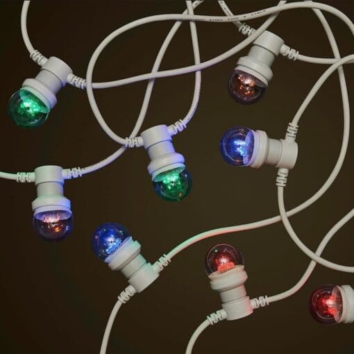 Commercial Festoon String Lighting System Outdoor Festoon Lights