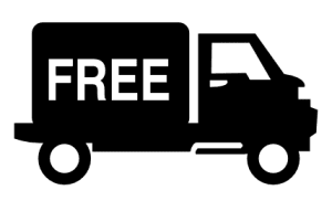 Free Shipping on all Festoons Logo
