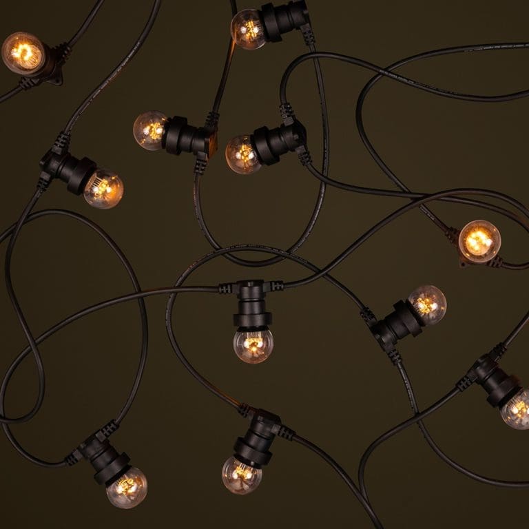 Commercial Festoon String Lighting System Outdoor Festoon Lights