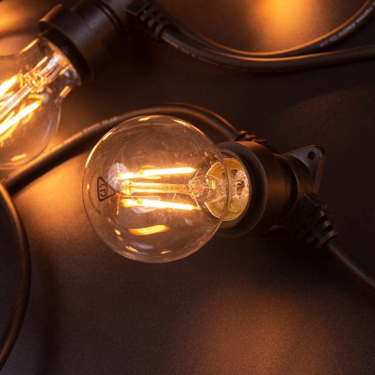 Commercial Festoon String Lighting System Outdoor Festoon Lights