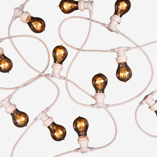 Commercial White Festoon - 100cm Spacing